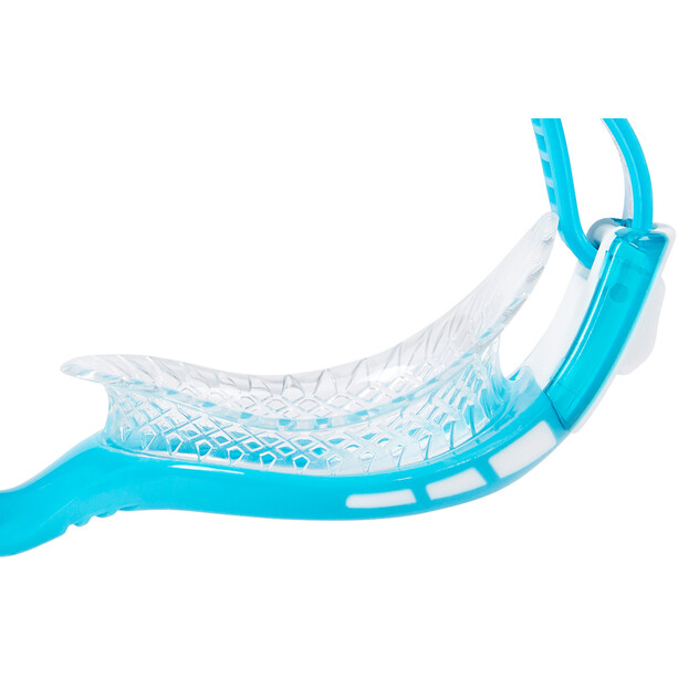 speedo Futura Biofuse Flexiseal Lunettes de protection Enfant, turquoise/transparent