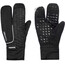 Craft Siberian 2.0 Gespleten Vingers Handschoenen, zwart