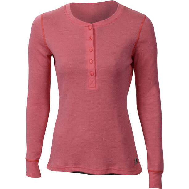 Aclima WarmWool T-shirt à manches longues Femme, rose