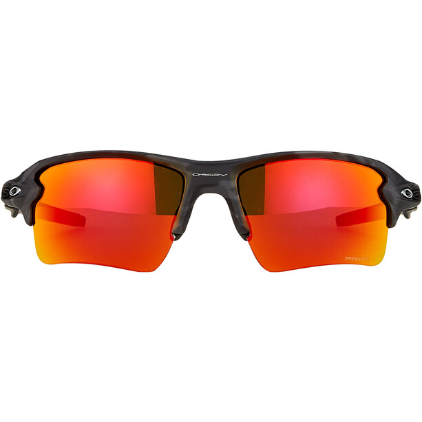 Oakley Flak 2.0 XL Sonnenbrille schwarz/orange