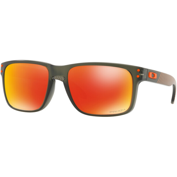 Oakley Holbrook Okulary przeciwsłoneczne Mężczyźni, oliwkowy/pomarańczowy