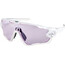 Oakley Jawbreaker Sunglasses Men polished white/prizm low light