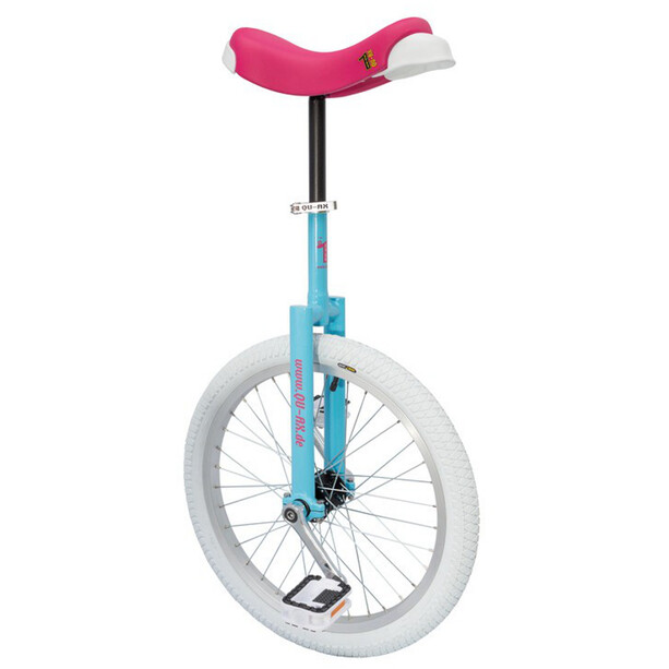 QU-AX Luxus Monociclo, azul/rosa
