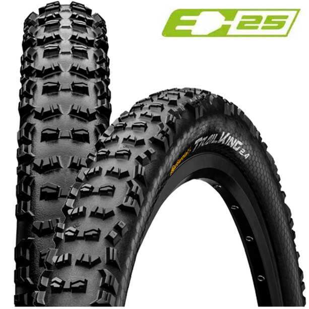 Continental Trail King II Performance 2.4 Folding Tyre 27.5x2.40", zwart