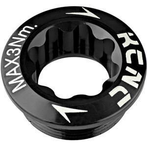 KCNC Kurbelschraube für Shimano Kurbel Arm Links schwarz schwarz