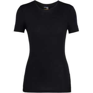 Icebreaker 175 Everyday Crew Top T-shirt Dames, zwart zwart