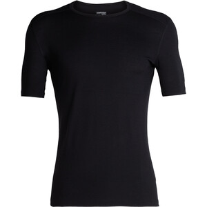 Icebreaker 200 Oasis T-shirt Col ras-du-cou Homme, noir noir