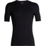 Icebreaker 200 Oasis Crew Top T-shirt Heren, zwart