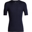 Icebreaker 175 Everyday Crew Top T-shirt Heren, blauw