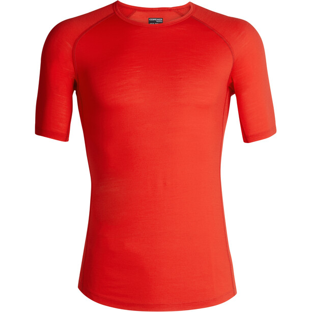 Icebreaker 150 Zone T-shirt Col ras-du-cou Homme, rouge