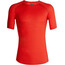 Icebreaker 150 Zone Crew Top T-shirt Heren, rood