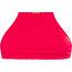 arena Think Crop Top Women fluo red-yellow star