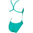 arena Solid Light Tech High One Piece Swimsuit Women persian green-aphrodite