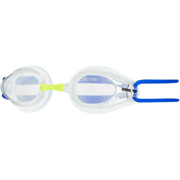 arena Tracks Goggles white-clear-blue