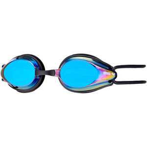 arena Tracks Mirror Goggles, zwart/blauw zwart/blauw