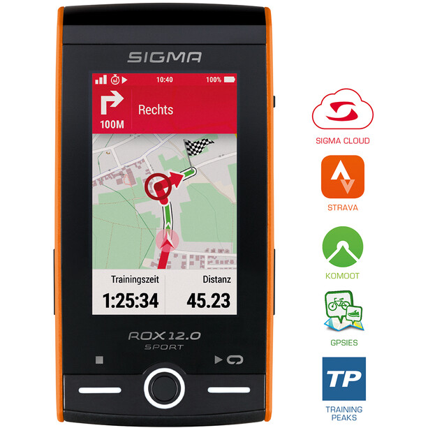 SIGMA SPORT ROX GPS 12.0 Sport Case orange