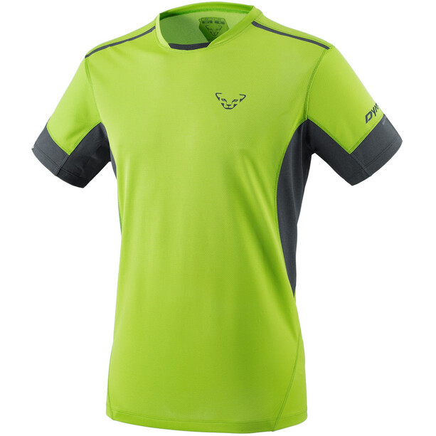 Dynafit Vert 2 Koszulka do biegania z krótkim rękawem Mężczyźni, zielony/czarny