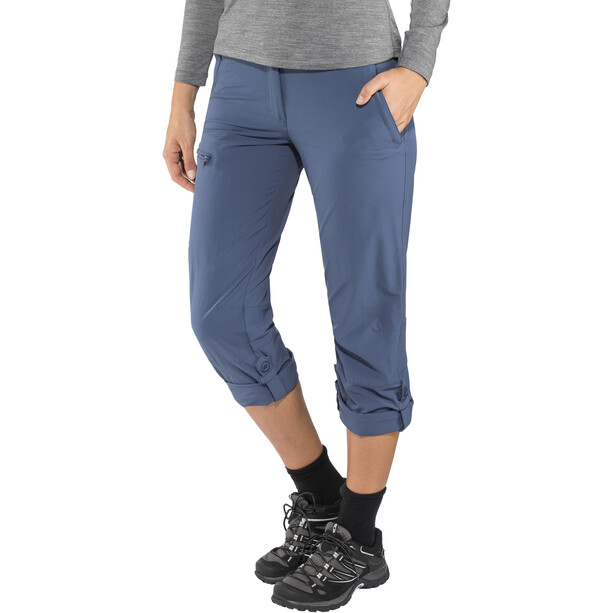 Maier Sports Lulaka Spodnie z podwijanymi nogawkami Kobiety, niebieski