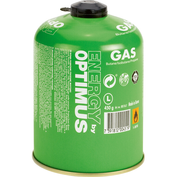 Optimus Universal Gas 450g de butane/isobutane/propane 