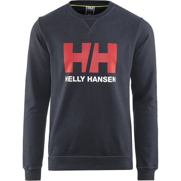 Helly Hansen HH Logo Suéter de cuello redondo Hombre, azul