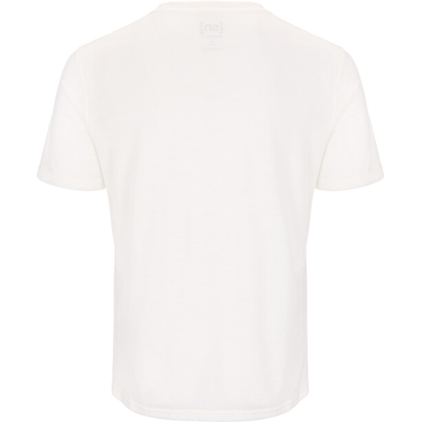 super.natural Base 140 T-shirt Homme, blanc