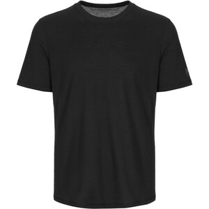 super.natural Base 140 T-shirt Homme, noir noir