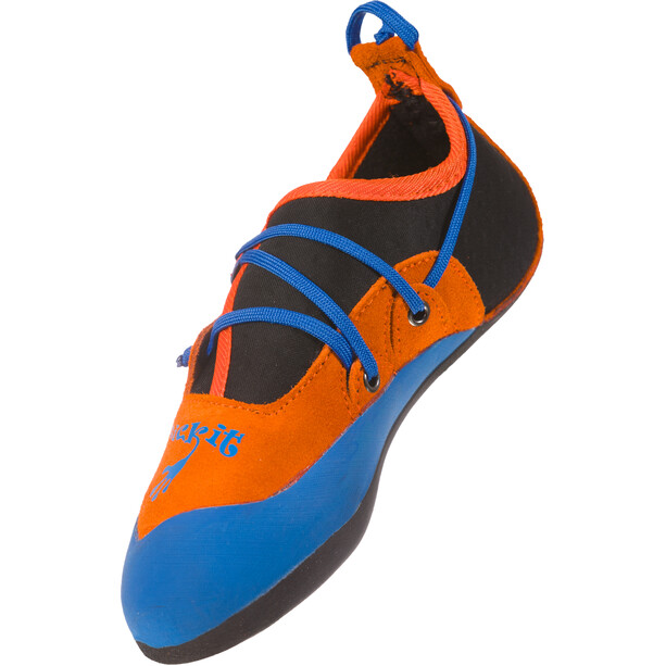 La Sportiva Stickit Chaussons d'escalade Enfant, bleu/orange