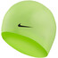 Nike Swim Solid Bonnet de bain en silicone, jaune