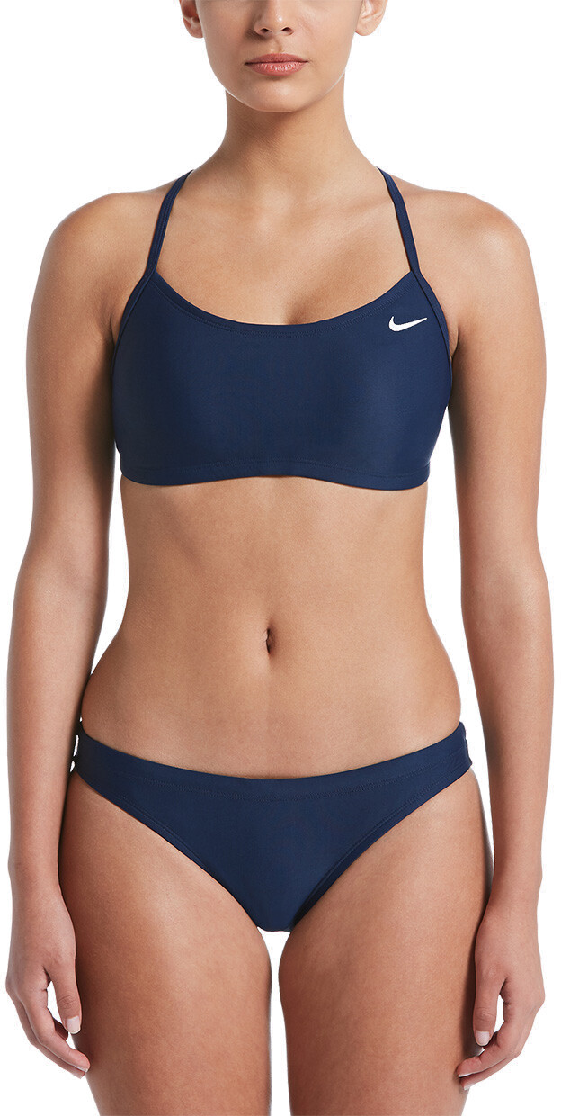 nike solid swimsuit
