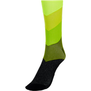 Mavic Graphic Stripes Socken grün/schwarz grün/schwarz