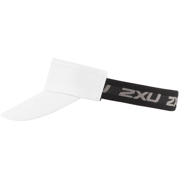 2XU Performance Zonneklep, wit/zwart