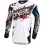 O'Neal Element Koszulka rowerowa z zamkiem błyskawicznym Mężczyźni, biały/kolorowy