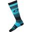 O'Neal Pro MX Sokken Strepen, turquoise/zwart