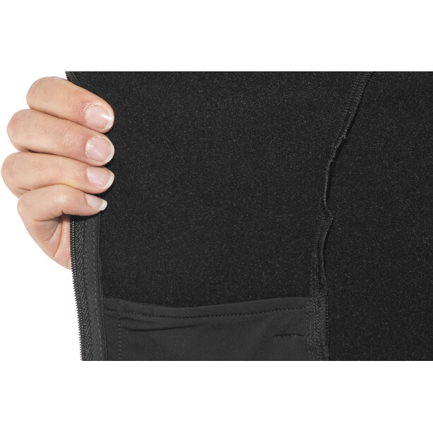 UYN Ambityon Second Layer Full Zip Jacket Women black/medium grey/off white