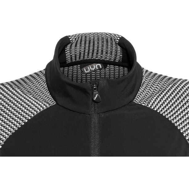 UYN Ambityon Second Layer Full Zip Jacket Women black/medium grey/off white