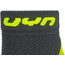 UYN Run Marathon Zero Chaussettes Homme, noir/jaune