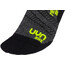 UYN Cycling Merino Socks Men anthracite/yellow fluo