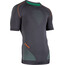 UYN Multisport Evolutyon UW SS Shirt Men charcoal/green/orange shiny