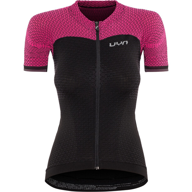 UYN Biking Alpha OW SS-skjorte Dame Svart/Rosa