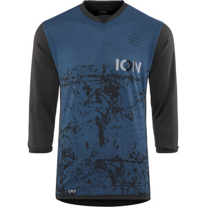 ION Scrub AMP T-Shirt Manches Longues 3/4 Homme, bleu/noir bleu/noir