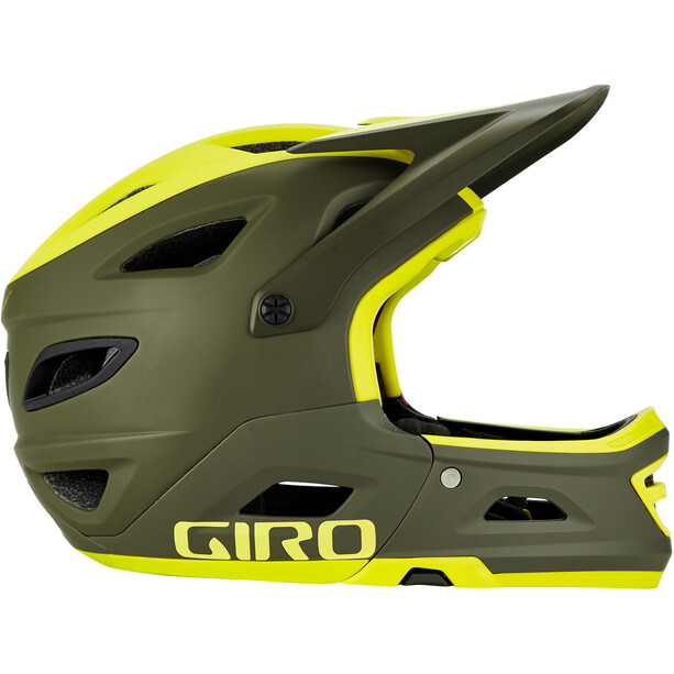 Giro Switchblade MIPS Kask rowerowy, oliwkowy/żółty