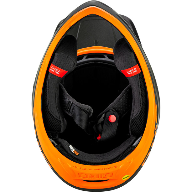 Giro Disciple MIPS Helmet matte warm black/orange