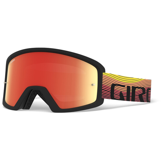 Giro Blok MTB Goggles orange/black heatwave-amber/clear