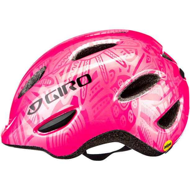 Giro Scamp MIPS Kask rowerowy Dzieci, różowy
