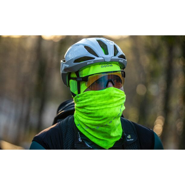 GripGrab Windproof Hi-Vis Bonnet thermique Haute Visibilité et coupe-vent, vert