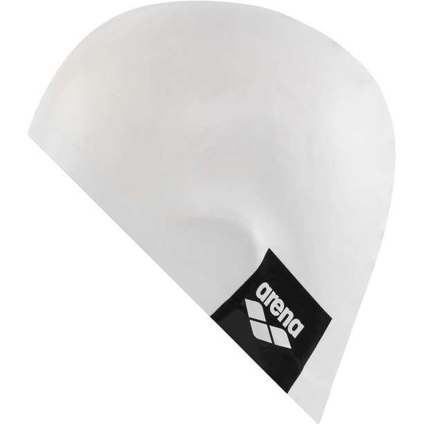 arena Logo Moulded Swimming Cap white
