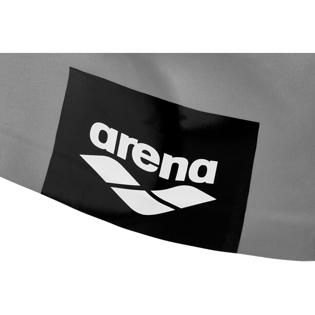 arena Logo Moulded Swimming Cap grey