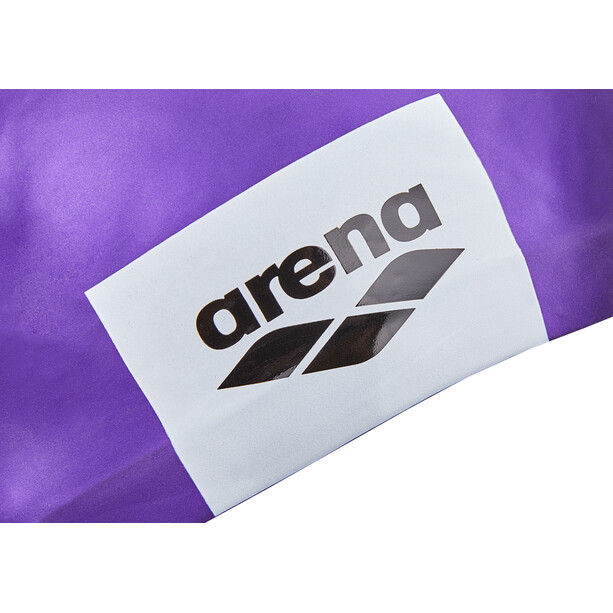 arena Logo Moulded Czepek pływacki, fioletowy