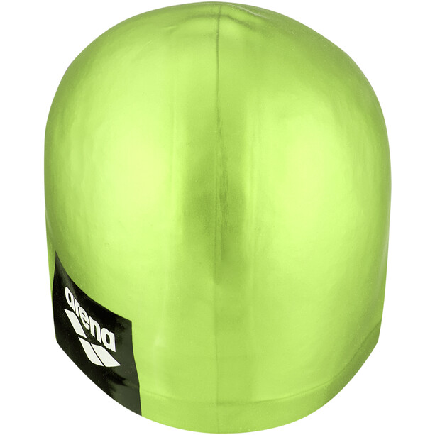 arena Logo Moulded Swimming Cap pea green