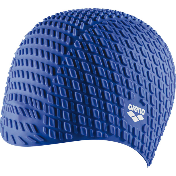 arena Bonnet Silicone Schwimmkappe blau